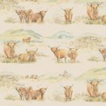 Highland Cattle PVC Natural