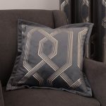 5A Fifth Avenue Bergen Charcoal Cushion Charcoal