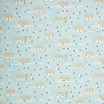 Blue Sheep and House PVC Blue