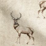 Spey Deers Natural Fabric Natural