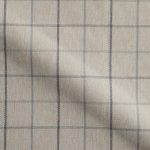 Nicole Grey Check Fabric Grey