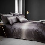 Valentina Velvet Silver Duvet Cover and Pillowcase Set Silver