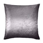 Ombre Velvet Silver Cushion Silver