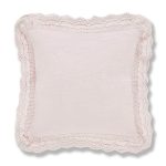 Lace Edge Blush Cushion Blush (Pink)