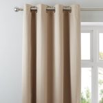 Matt Satin Antique Gold Blackout Eyelet Curtains Antique Gold