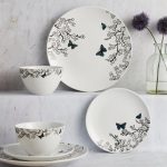 Blossom 12 Piece Dinner Set White