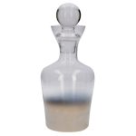 5A Fifth Avenue Silver Ombre Decanter Silver