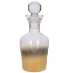 5A Fifth Avenue Gold Ombre Decanter Gold