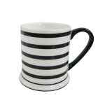 Black Stripe Mug Black
