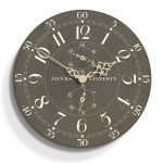 Jones Charles Wall Clock Grey