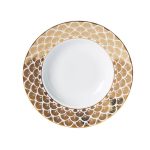 5A Fifth Avenue Bergen Gold Soup Bowl Gold