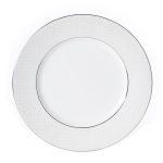 5A Fifth Avenue Grace Silver Dinner Plate Platinum