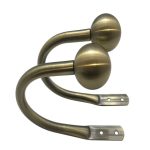 Oslo Antique Brass Holdbacks Antique Brass