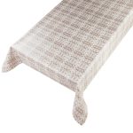 Basket Weave PVC Natural