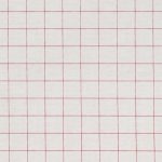 Red Linen Check PVC Red