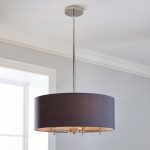 5A Fifth Avenue Edmonton Nickel 5 Light Ceiling Fitting Nickel (Black)