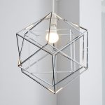 5A Fifth Avenue Chicago Dodecahedron Easy Fit Pendant Chrome