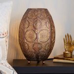 Rosario Moroccan Table Lamp Copper
