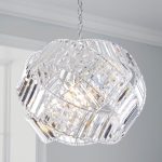 Monsanto Chrome Wedding Band Light Fitting Chrome