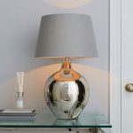 Katara Nickel Table Lamp Nickel
