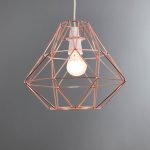 Bremen Geometric Copper Easy Fit Pendant Copper