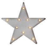 Star Shaped Grey Light Grey