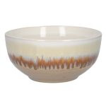 Reactive Glaze Taupe Serve Bowl Taupe