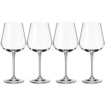 Mode Pack of 4 Clear Wine Glasses Clear