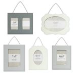 Maison Francaise Set of 5 Hanging Frames Grey
