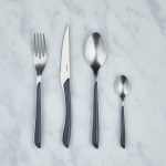 Elements Grey 24 Piece Cutlery Set Grey