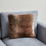Verbier Natural Faux Fur Cushion Natural