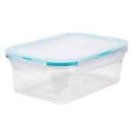 Clearly Lock & Lock Rectangular 1.2 Litre Container Clear