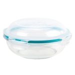 Clearly Lock & Lock Round 630ml Dome Style Container Clear