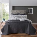 5A Fifth Avenue Grey Bryant Bedspread Grey