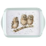 Wrendale Owl Scatter Tray White