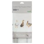 Pack Of 3 Ducks Tea Towels NA