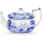 Spode Blue Italian Teapot Blue