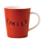 Ellen DeGeneres by Royal Doulton Red Smile Mug Red