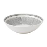 Ellen DeGeneres by Royal Doulton Grey Lines 20cm Bowl Grey