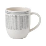Ellen DeGeneres by Royal Doulton Grey Lines Mug Grey