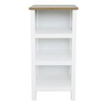 Amalfi White 3 Tier Shelf Unit White