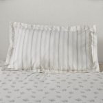 Mia Grey Oxford Pillowcase Grey