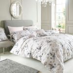 Holly Willoughby Jemima 100% Cotton Reversible Duvet Cover Green