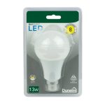 Dunelm 13W LED BC Pearl Bulb White