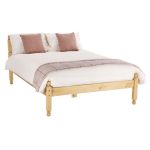 Spindle Honey Bedstead Natural