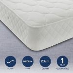 Prince Rebounce Medium Mattress White