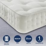 Signature 1800 Pocket Mattress White