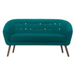 Athena 2 Seater Tub Chair Blue