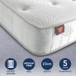 Matrah Latex Pocket Mattress White