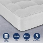 Buckingham 1200 Mattress White